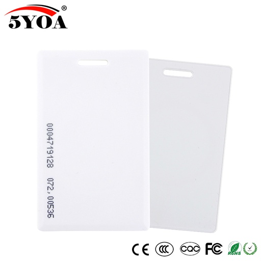 [32797786296] 50pcs 1.8mm EM4100 125khz Keyfob RFID Tag Tags Access Control Card Sticker Key Fob Token