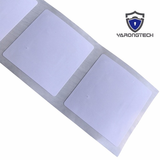 [32917114689] YARONGTECH ISO/IEC 15693 HF RFID Paper Tag Library Labels - ICode SLIX (Pack of 1000)