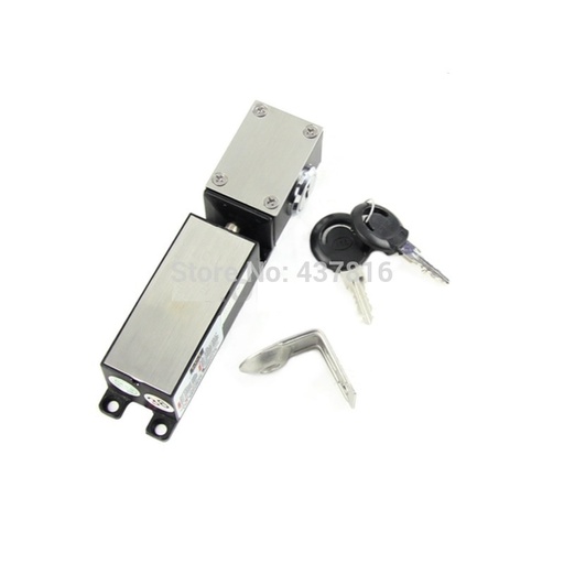 [32579221968] 600lbs Remote Control Drawer Lock Electronic Cabinet Lock Mini Electric Bolt Lock  with Emergency 
