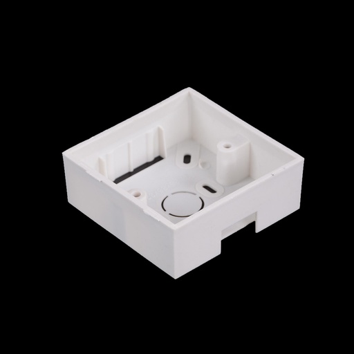 [32970265624] 1PCS Universal White 86 Cassette Wall Mounting Box for Wall Switch and Plastic Enclosure Socket Back