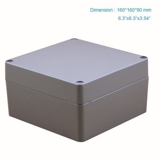 [32313525107] Hot Sale IP67 Square  Metal Junction Box Waterproof aluminium box use for connection enclosure 