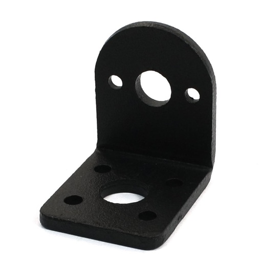[32761587203] CNIM Hot Black Metal L Shaped Mounting Bracket Holder for 25mm Gear Motor