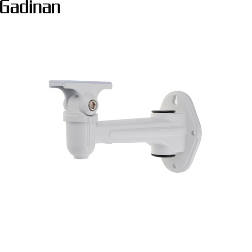 [32843862704] GADINAN CCTV Wall Mount Stand Aluminum Metallic Silver Bracket Indoor Outdoor for Bullet Camera IP