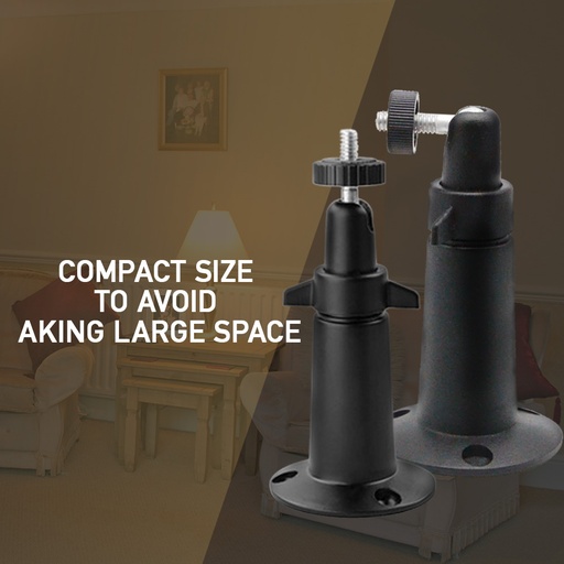 [32888526434] ET Security Camera Bracket for Arlo/Arlo Pro Adjustable Metal Gimbal Holder Wall Table Ceiling Mount