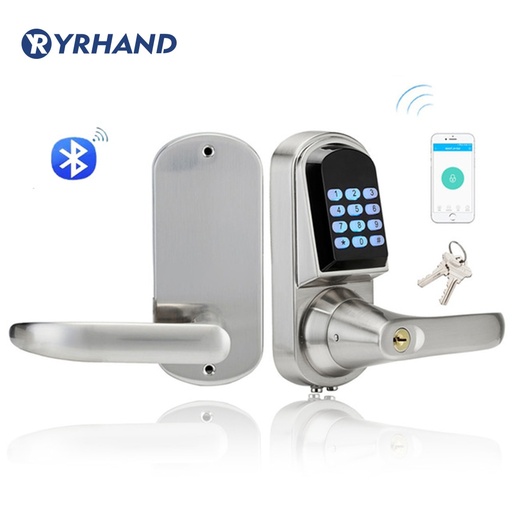 [32827534002] Keyless Bluetooth Digital Door Lock Mini Electronic Keypad Smart Door Lock control door lock wireles
