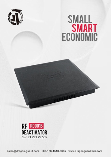 [JNRF300D] RF EAS Deactivator for RF Tag Anti-theft Solution for Shop Supermarket ABS/Glass Plate