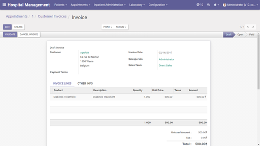 [013HMS] Web-based Basic Hospital Management System ERP Customizable