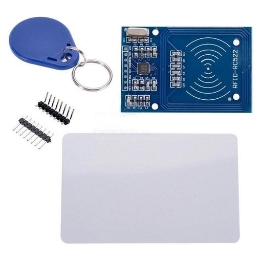 [►184◄RFID MFRC-522 RC522 IC卡感應模組 Arduino 送S50復旦卡 鑰匙] ►184◄RFID MFRC-522 RC522 IC card sensing module Arduino S50 Fudan card key
