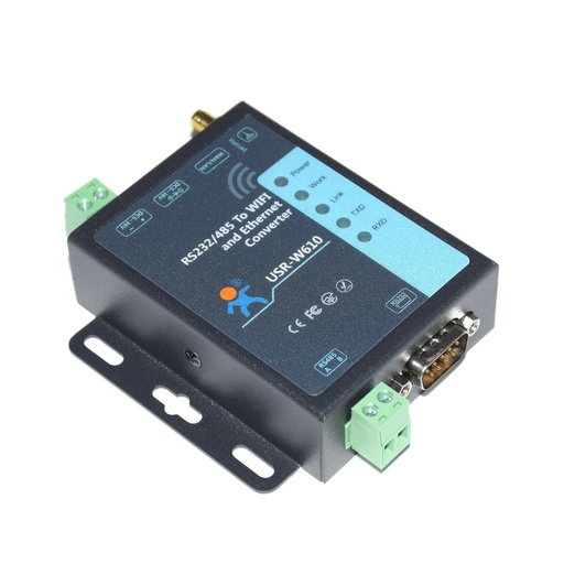 [USR-W610] Serial Port RS232 RS485 To WiFi Ethernet RJ45 Converter Server IOT Device USR-W610 Hardware Watchdog Modbus RTU To TCP