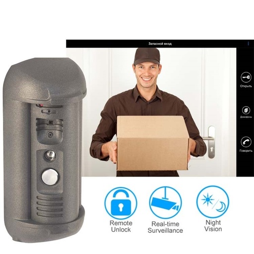 [WCAM101119340122] China Factory Water-Proof Villa Intercom System Video and Audio Door Phone