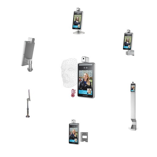 [WCAM101119340188] Facial Recognition Device Body Live Face Access Control Temperature Measuring