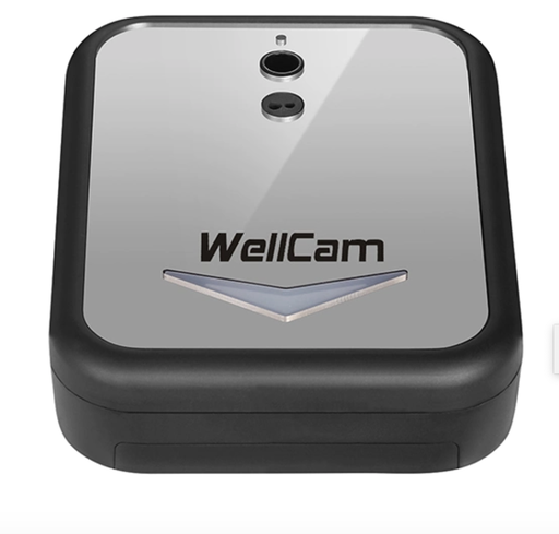 [WCAM101119340517] Medical Grade Accuracy Manufacture Wall Mounted Automatic Alarm Non Contact Thermomter Forehead Temperature Detecting Scanner