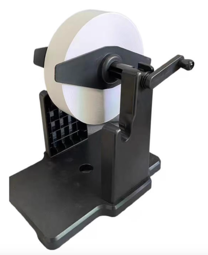 [PRINT-ROLLER-1] Barcode paper holder Printer external large paper roll rack Automatic rotator Universal label holder