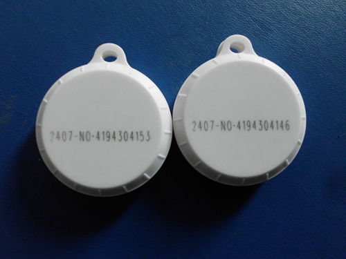 [KL2704C-CN] NEW RFID Active Tag 2.4G Long Range Key Ring Type Built-in Battery Rugged Waterproof